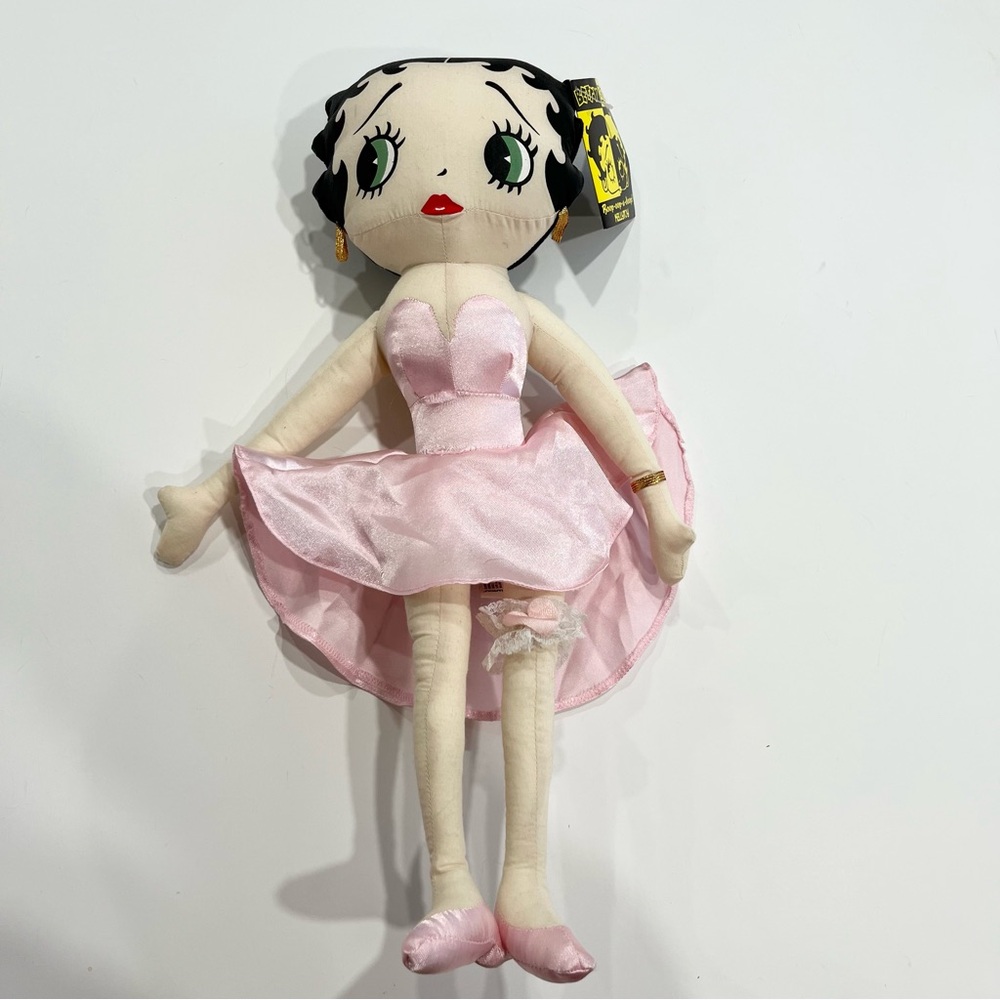 Betty boop 15” plush Marilyn munroe doll